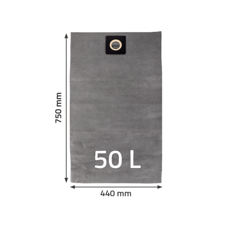 SACCHETTO RACCOGLIPOLVERE IN TESSUTO  50lt (5Pz)