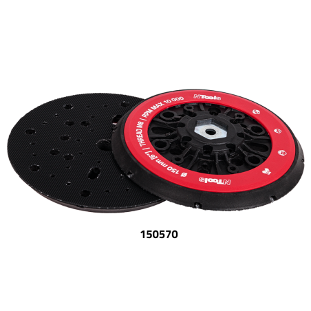 PLATORELLO HEX M8+5/16" Ø150 8+8/6+1 FORO