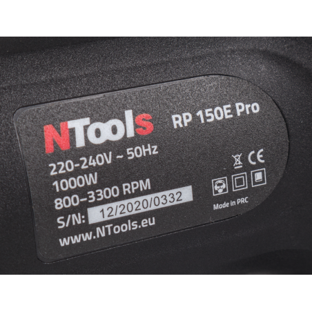 LUCIDATRICE ROTATIVA ELETTRICA PROFESSIONALERP150E PRO