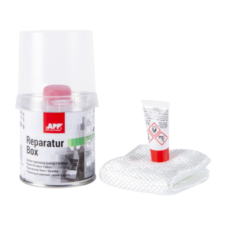 KIT VETRO RESINA + TESSUTO 0,25Kg