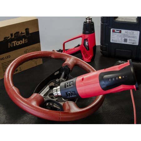 PISTOLA TERMICA CON CONTROLLO TEMPERATURA - 2000W