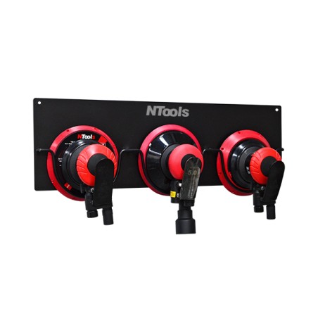 SUPPORTO PER 3 SMERIGLIATRICI Ø150 mm NERO