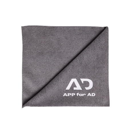 PANNO IN MICROFIBRA GRIGIO 40X40CM