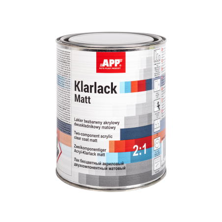 TRASPARENTE ACRILICO OPACO 2K - 1Litro