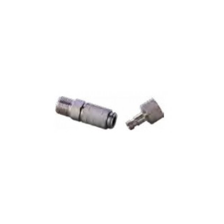 "COUPLING+CONNECTION 1/8"" F-D. 4 BSPP"- SET RACCORDI RAPIDI 1/8