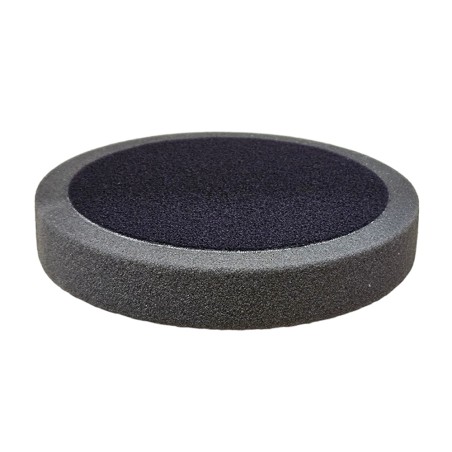 TAMPONE LUCIDANTE Ø150 H25 MM NERO SOFT  LISCIO C/VELCRO