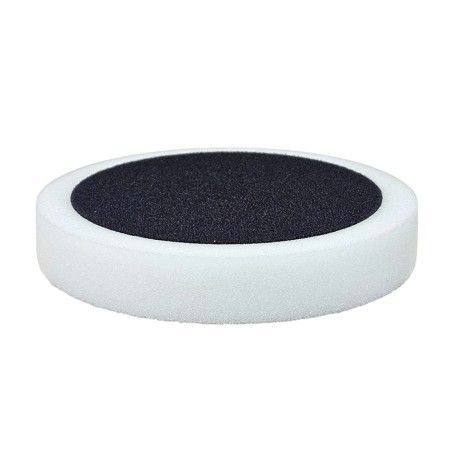 TAMPONE LUCIDANTE Ø150 H25 MM BIANCO HARD LISCIO C/VELCRO