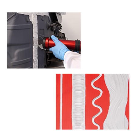 ADESIVO SIGILLANTE GRIGIO POLIURETANICO 1K A POLIMERIZZAZIONE RAPIDA (SACCHETTO 600ml)PU50FC