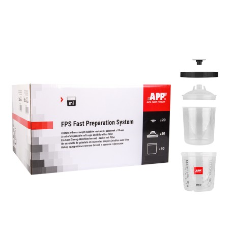 SISTEMA FPS CON TAZZA 850cc 190my 50pz