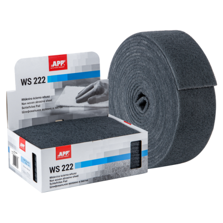 FOGLIO ABRASIVO GRANA FINE GRIGIO TESSUTO NON T. 10PZ