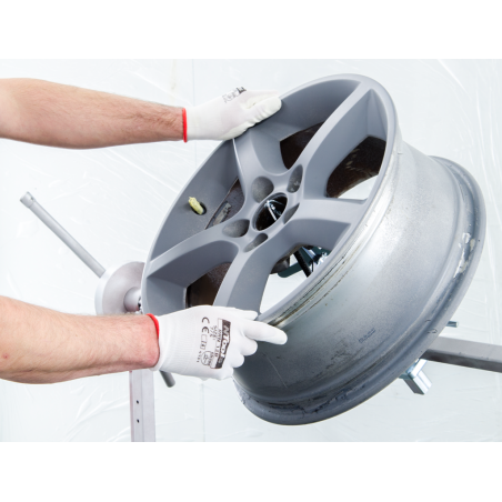 IMPUGNATURA A MORSETTO PER VERNICIATURA CERCHIONI