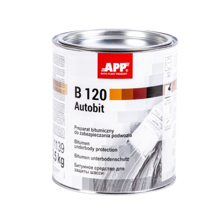 PROTEZIONE SOTTOSCOCCA IN BITUME 1,3Kg BODY PENNELLABILE B120