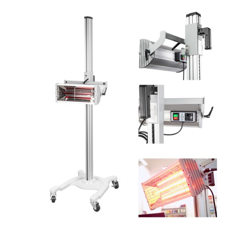 RADIATORE (1kW) CON TEMPO REGOLABILE E TREPPIEDE