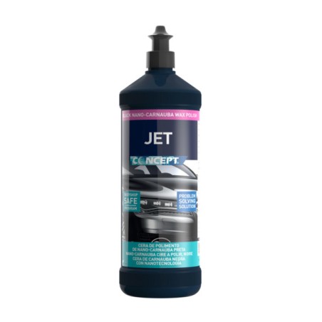 JET BLACK NOIR NANO WAX 1 lt