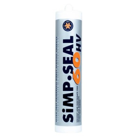 SIGILLANTE RAPIDO PER CRISTALLI SIMP SEAL 60HV 290ml  NERO