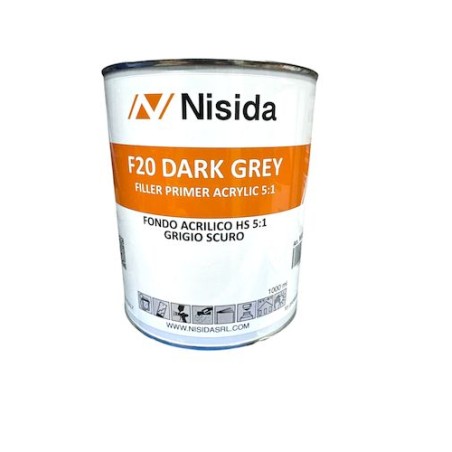 F20 DARK GREY FONDO ACRILICO HS 5:1 GRIGIO SCURO 1Kg