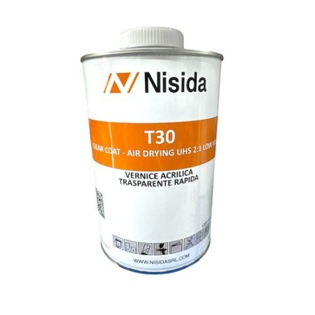 T30 VERNICE ACRILICA TRASPARENTE AIR 5 Lt