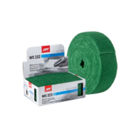 ROTOLO ABRASIVO GRANA GROSSA VERDE TESSUTO NON T.