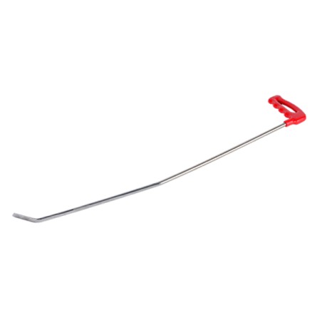 N.BR 60-STRUMENTO PER RIMOZIONE AMMACCATURE,lunghezza 60cm, Diametro 7mm, con punta piatta a 2 piegature, versione sx