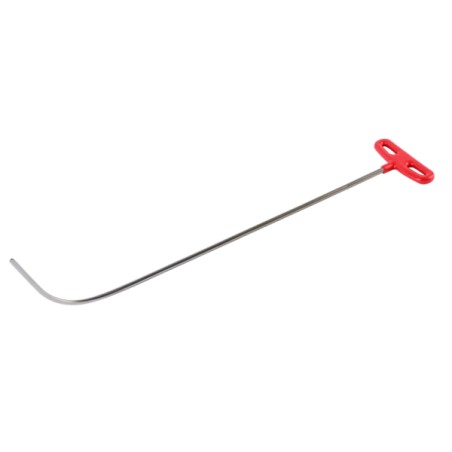N.HKlG-TRUMENTO PER RIMOZIONE AMMACCATURE,  lunghezza 60cm, Diametro 8 mm, con  1 piegatura e punta piatta (per porte)