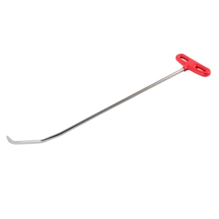 N.SB 60-STRUMENTO PER RIMOZIONE AMMACCATURESB-60: 60 cm di lunghezza, 9,5 mm di spessore, 3 volte piegato, punta piatta e arrot